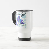 Mug De Voyage Fille de patineur (Devant gauche)