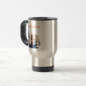 Mug De Voyage Fille de yoga (Devant gauche)