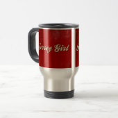 Mug De Voyage Fille du Jersey (Devant gauche)