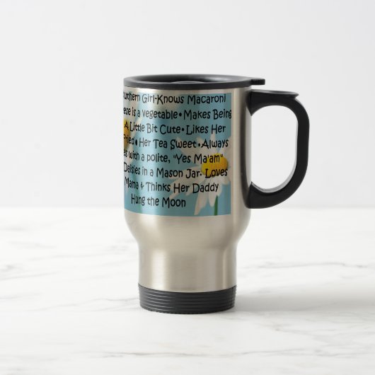 Mug De Voyage Fille du sud (Droit)