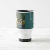 Mug De Voyage Fille indienne indigène avec le cheval en rivière (Centre)