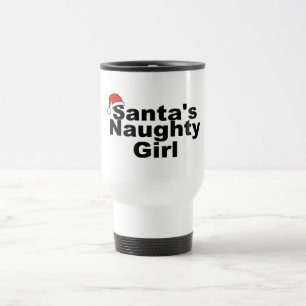 Mug De Voyage Fille vilaine de Santa