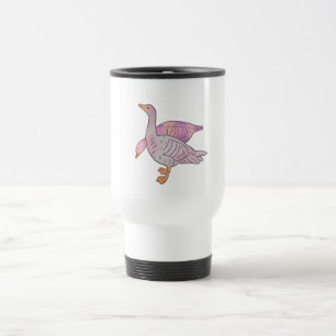 Mug De Voyage Filles d'oies Duo d'oies de l'art folklorique fa