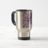Mug De Voyage Filleule en soie lilas (Devant gauche)