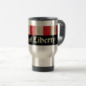 Mug De Voyage Fils de drapeau de liberté (Devant droit)