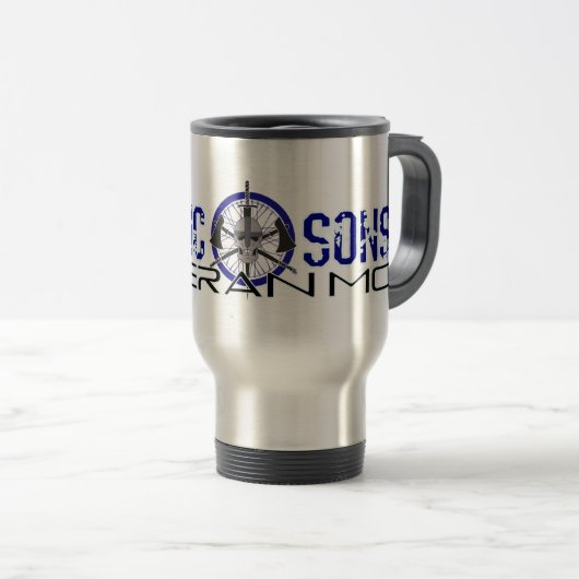 Mug De Voyage Fils nordiques VMC - Canicule du Canada (Devant droit)