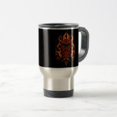 Mug De Voyage Fire owl (Devant droit)