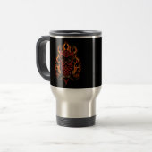 Mug De Voyage Fire owl (Devant gauche)
