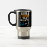 Mug De Voyage Fishing Joke Retired I Have A Retirement Plan I<br><div class="desc">Fishing Joke Retired I Have A Retirement Plan I Plan To Fish Gift. Perfect gift for your dad,  mom,  papa,  men,  women,  friend and family members on Thanksgiving Day,  Christmas Day,  Mothers Day,  Fathers Day,  4th of July,  1776 Independent day,  Veterans Day,  Halloween Day,  Patrick's Day</div>