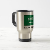 Mug De Voyage Flag d'Arabie saoudite (Devant gauche)