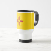 Mug De Voyage Flag du Nouveau-Mexique (Devant droit)