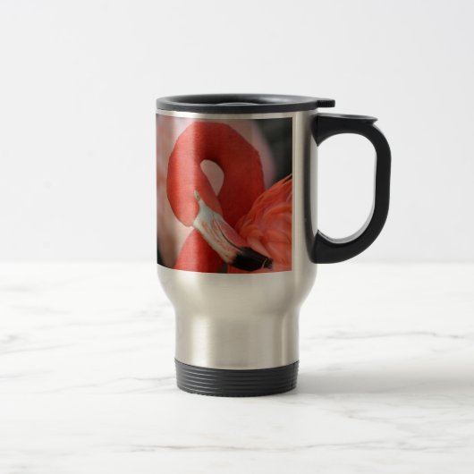 Mug De Voyage Flamant rose 001 (Droit)