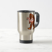 Mug De Voyage Flamant rose Bigfoot (Devant droit)