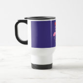 Mug De Voyage Flamant rose Rose Comme Heart Pastel (Gauche)