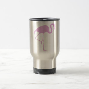Mug De Voyage Flamant rose rose ouvrier