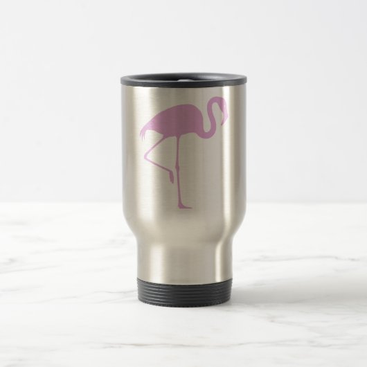 Mug De Voyage Flamant rose rose ouvrier (Centre)
