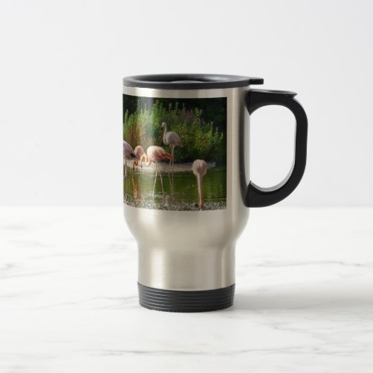 Mug De Voyage Flamants roses (Droit)