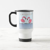 Mug De Voyage Flamants roses roses (Gauche)