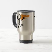 Mug De Voyage Flaming head (Devant gauche)