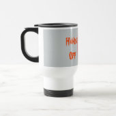 Mug De Voyage Flaming scull voyage mug. (Gauche)