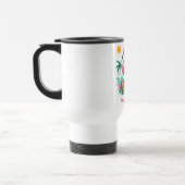 Mug De Voyage Flamingo rose tropicale/Floride (Gauche)