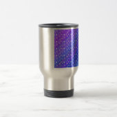 Mug De Voyage Flammes de neige sur Blue (Centre)