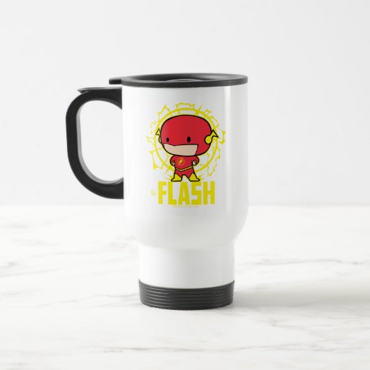 Mug De Voyage Flash Chibi Avec Électricité (Gauche)