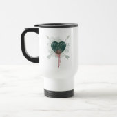 Mug De Voyage Flèche | "Attiré Aux Mauvais Garçons" Coeur Percé (Gauche)