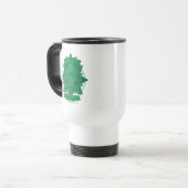 Mug De Voyage Flèche | Emerald Archer Graphic (Devant gauche)