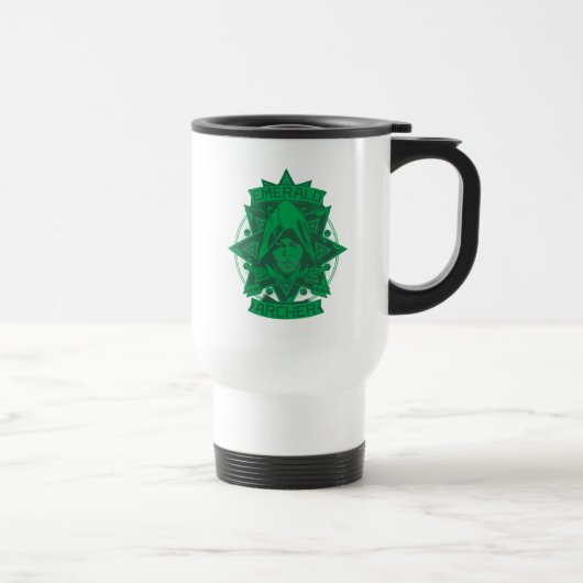 Mug De Voyage Flèche | Emerald Archer Graphic (Droite)