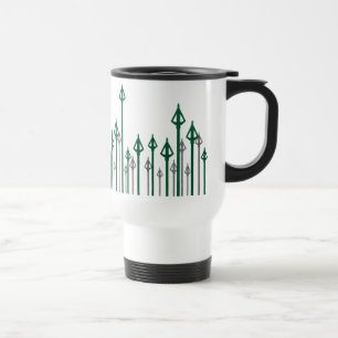 Mug De Voyage Flèche Graphique Flèches verticales