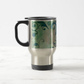 Mug De Voyage Flèches et fleurs grises (Gauche)
