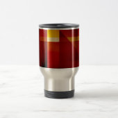 Mug De Voyage Flèches rouges Abstraites (Centre)