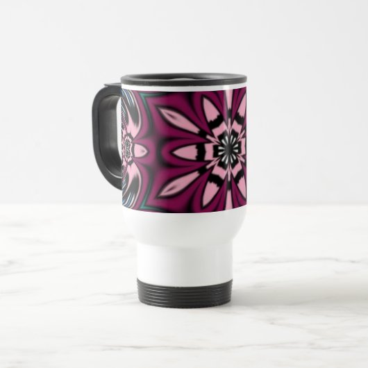 Mug De Voyage fleur (Devant gauche)