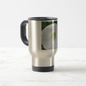 Mug de voyage Fleur Blanche (Devant gauche)