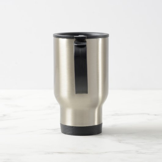 Mug de voyage Fleur Blanche (Poignée)