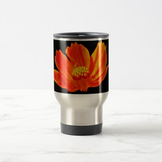 Mug De Voyage Fleur Cosmos orange (Centre)