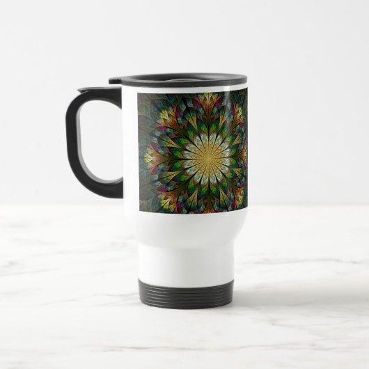 Mug De Voyage Fleur courbée (Gauche)
