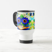 Mug De Voyage Fleur de chat (Devant gauche)