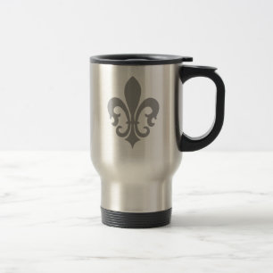 Mug De Voyage Fleur de Lis