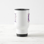 Mug De Voyage Fleur de lis C Monogramme (Centre)