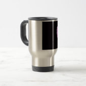 Mug De Voyage Fleur de printemps d'été d'Illium - Conception irl (Devant gauche)