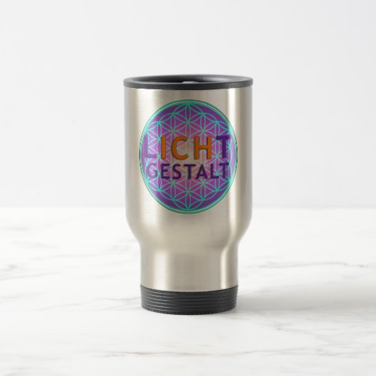 Mug De Voyage Fleur de vie Lichtgestalt (Centre)