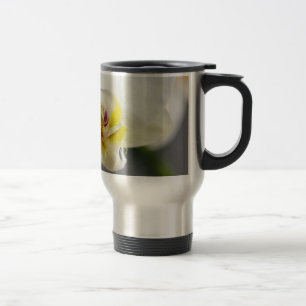 Mug De Voyage Fleur d'orchidée blanche