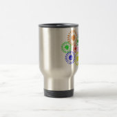 Mug De Voyage Fleur en panne (Centre)