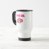 Mug De Voyage Fleur fille (Devant gauche)