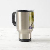 Mug De Voyage Fleur jaune 3 (Devant gauche)