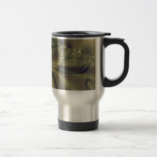 Mug De Voyage Fleur Métallique