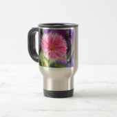 Mug De Voyage Fleur pourpre (Devant gauche)