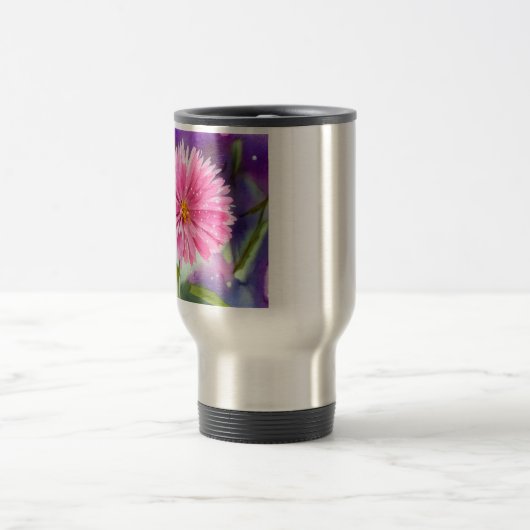 Mug De Voyage Fleur pourpre (Centre)